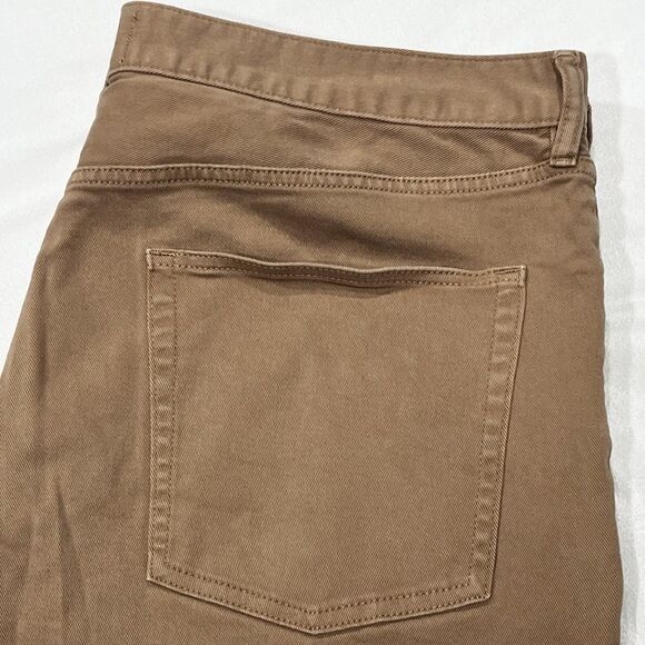 Everlane Men Khaki Tan Casual Canvas Chino‎ Straight Cotton Pants 40X32 (42X31) - Picture 1 of 13